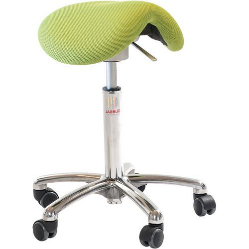 Sedia Mini Flexmatic-Tessuto 3D-Media-Verde,