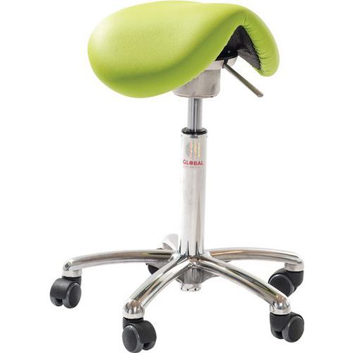 Sedia Mini Flexmatic-similpelle-Alta-Verde,