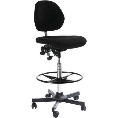 Sedia Aktiv-Tessuto-Alta-Acciaio-Nero,