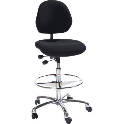 Sedia Aktiv-Tessuto-Alta-Alluminio-Nero,