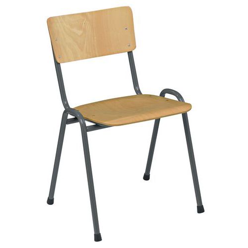 Sedia In Legno Struttura Antra cite Finitura E possidica,