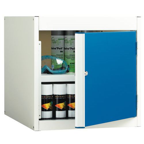 Cassett.-Armadio Con Anta + 1 Ripiano regol. L=535,