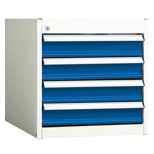 Cassett. 4 Cassetti H=100Mm Pe r Banco Univers ale L=535,