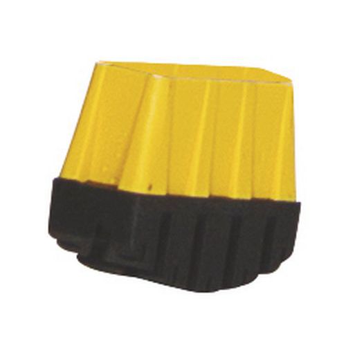 Piedini antiscivolo bimateriale per scala da 63 mm,