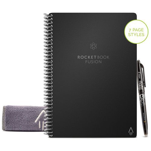 Quaderno Rocketbook Fusion Executive Infinity nero,