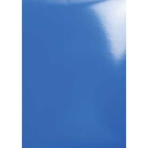 Copertina rilegatura cartonc lucido Chromolux blu A4 270G,