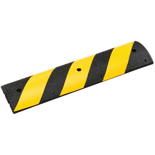 Dosso rallent in gomma Easy Rider® 120x30x5,6cm giallo/nero,