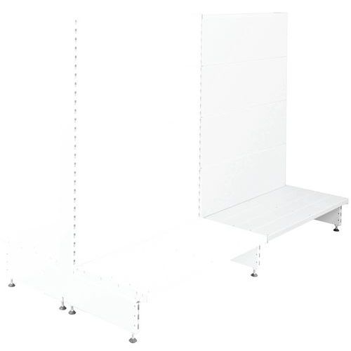 Scaffalatura Elemento Success. Doppia faccia Hxp =1400X533mm,