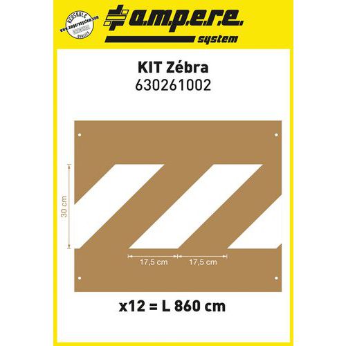 dime kit zebra,