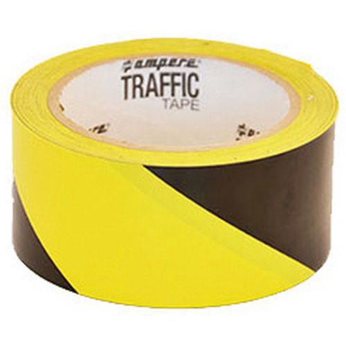 Nastro adesivo per marcatura giallo/nero 33mx50mm Serie 1,