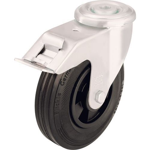 Rotel Gir A Occhio D80Mm P=50K g riv. Caucciù+ fr mozzo lisc,