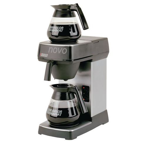 Caffettiera Novo grigio A: 42,4 cm Larghezza: 21,4 cm,