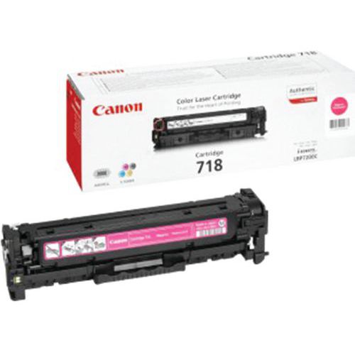 Toner - 718 - Magenta - 2900 pagine - Canon,