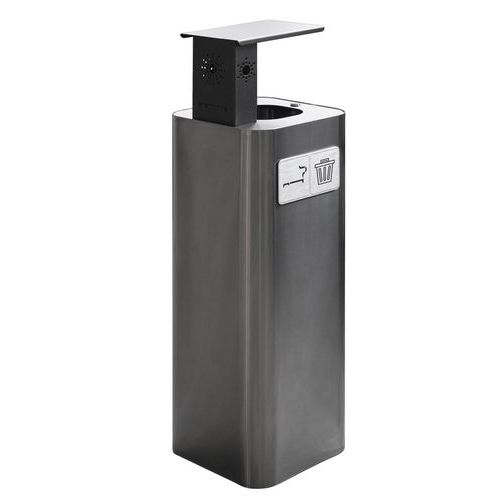 Pure posacenere gettacarte 60 LT con serratura inox,