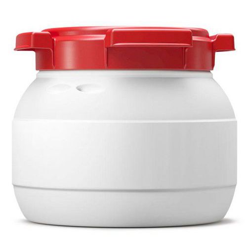 Bidone ad apertura grande sigillabile omologato UN-X-2,9L,