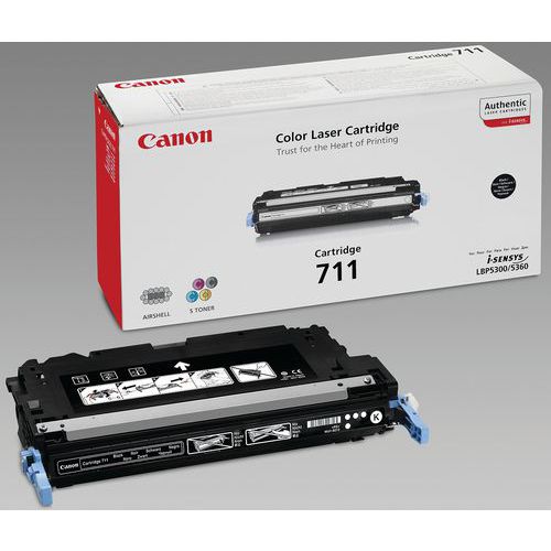 Toner - 711 - Nero - 6000 pagine - Canon,