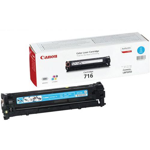 Toner - 716 - Ciano - 1500 pagine - Canon,