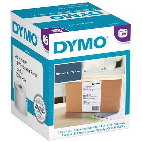 6 Rotoli Etichette Per DYMO 30336 – 500 Etichette/Rollo – Compatibili LabelWriter 4XL 450 - Foto 3