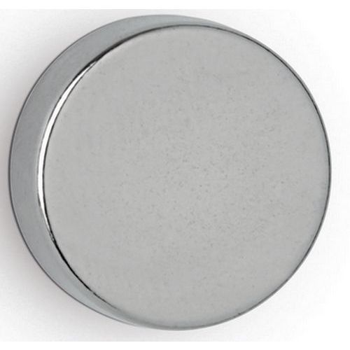 Lotto 10 magneti al neodimio potenti Ø 15x5 mm 4,5 kg-Maul,