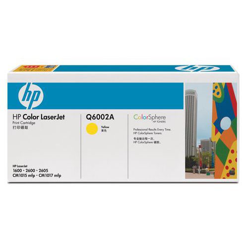 Toner - 124 - Giallo - 2000 pagine - HP,