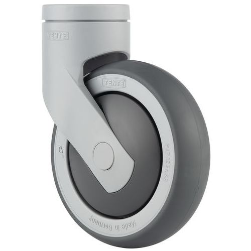 Ruota Girevole Con Foro Per Bu H :161 , cerchiatura,