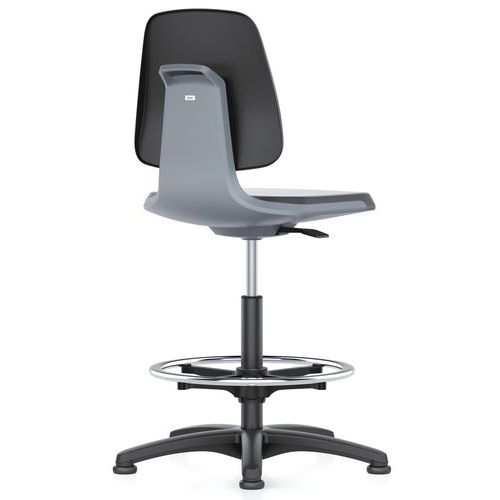 Sedia da officina Labsit tessuto Flex 3D - Antracite,