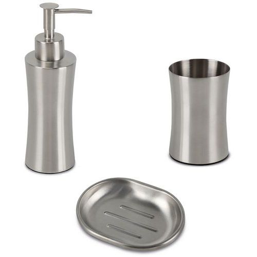 Kit da appoggiare in 3 pezzi - Metallo - Arvix,