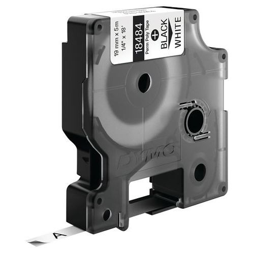 Ruban Id1-19-1120 Poliestere Permanente Bianco,