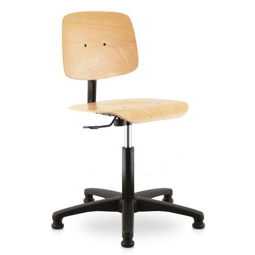 Sedia Da Officina Bassa Tecnik H Min:38 Base:Gommini,