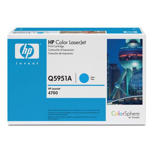 Toner - 643 - Ciano - HP,