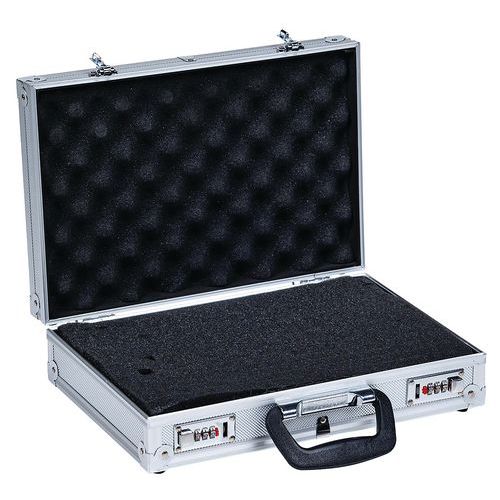 Valigetta in alluminio 370x250x95 mm,