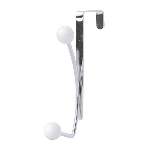Gancio per anta in metallo - 2 teste in plastica - Arvix,