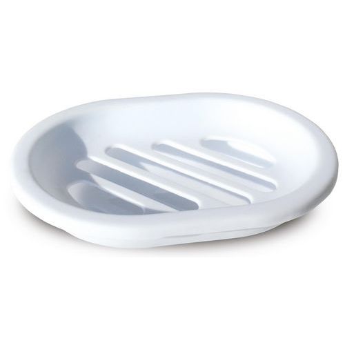 Portasapone in plastica - Bianco - Arvix,