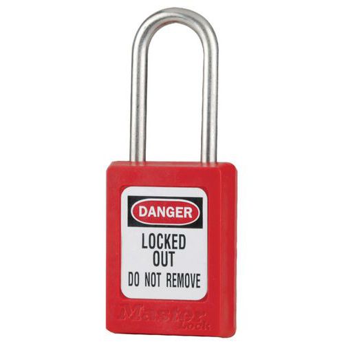 Lucchetto Zenex ®chiavi uguali chiav maestblocco estrazRosso,