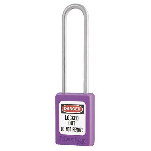 Lucchetto Zenex ®chiavi diff. blocco estraz. chiave Viola,