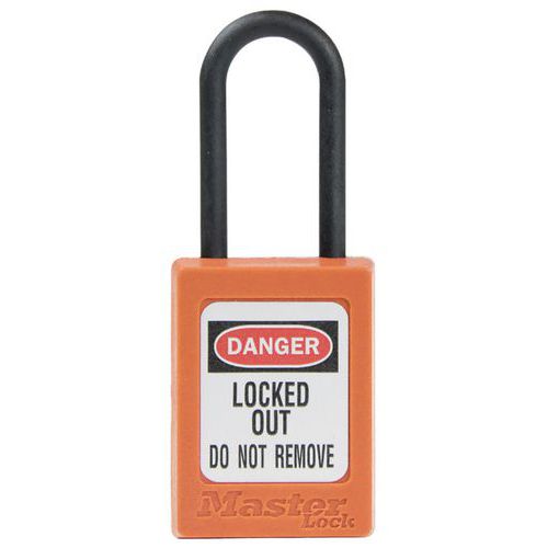 Lucchetto Zenex ® chiavi diffArancione,