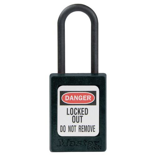 Lucchetto Zenex ® chiavi diff.maestraNObloc estraz Nero,