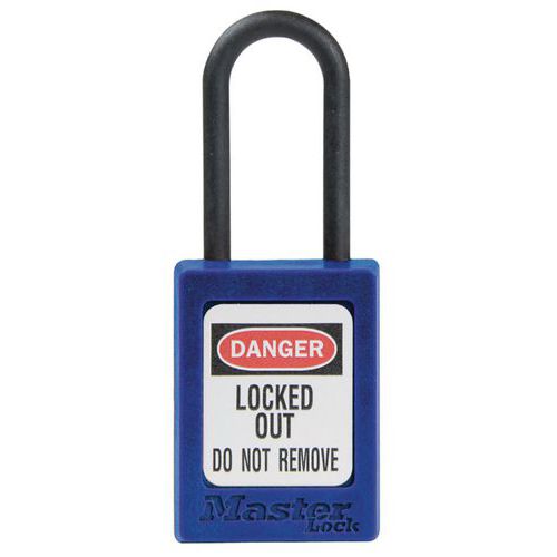 Lucchetto Zenex ® chiavi diff.maestraNObloc estraz Blu,