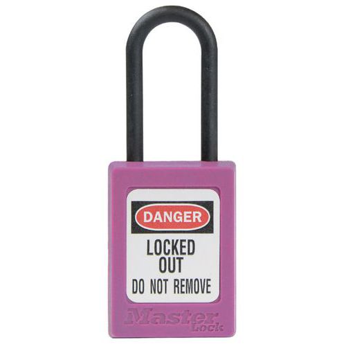 Lucchetto Zenex ® chiavi diff.maestraNObloc estraz Viola,