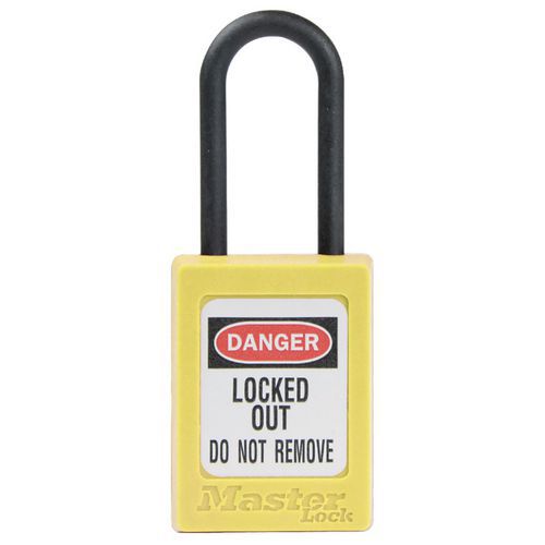 Lucchetto Zenex ®chiavi diff.maestraNObloc estraz Giallo,