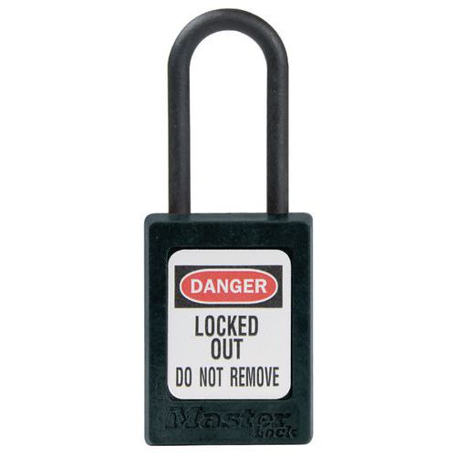 Lucchetto Zenex ® chiavi uguali chiave maestra - Nero,