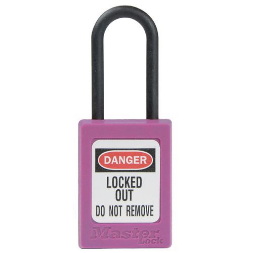 Lucchetto Zenex ® chiavi uguali chiave maestra - Viola,