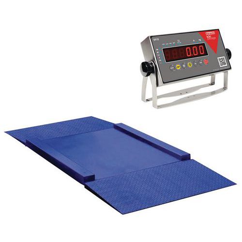 Piattaforma di pesatura epossidica 1250x1250mm 1500kg/500g,