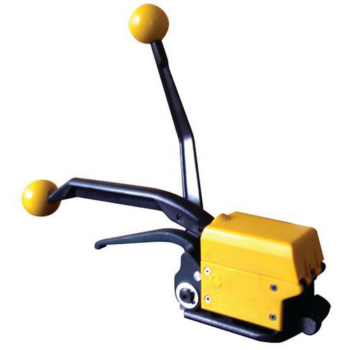 Kit tendireggia/sigillatrice per metallo 13, 16 e 19 mm,