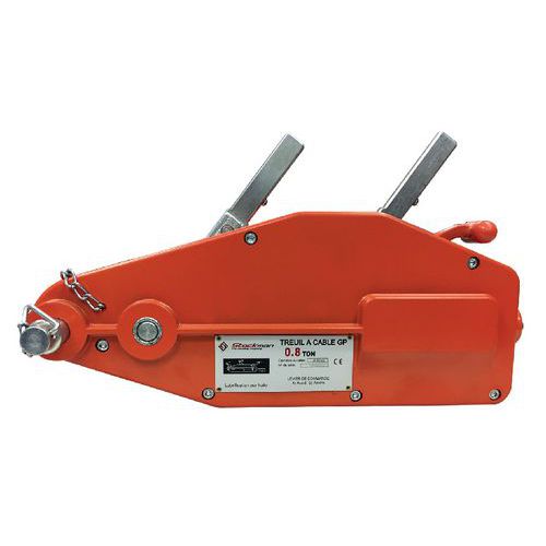 Argani a cavo con vite senza fine 800 kg,