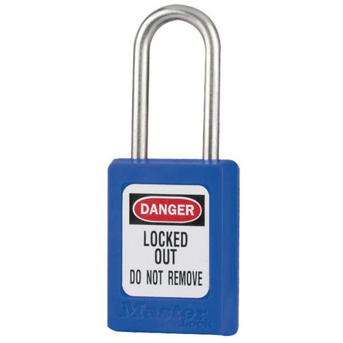 Lucchetto Zenex ® - chiavi diff. chiave maestra - Blu,