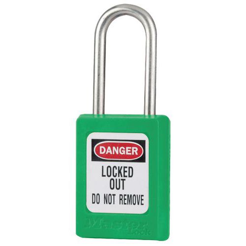 Lucchetto Zenex ® - a chiavi uguali con chiave maestra - Verde,