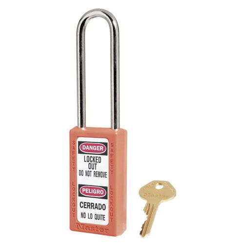 Lucchetto Zenex ® chiavuguaLbloc estraz chiave Arancione,