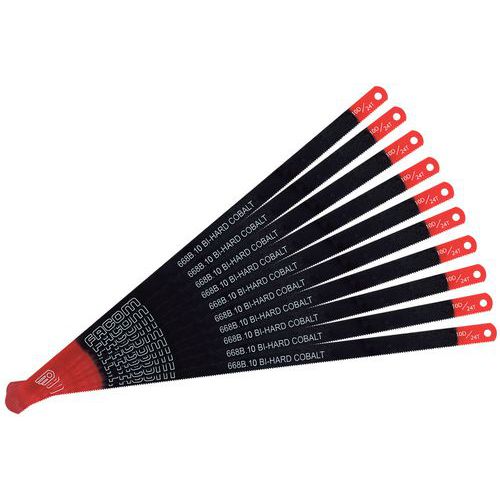 Lama bimetallo per sega per metalli Facom 10 denti per cm,