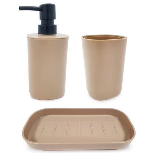 Kit da appoggiare in 3 pezzi - Naturale - Arvix,